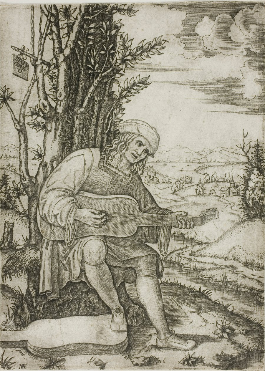 Philoteo Achillini von Marcantonio Raimondi