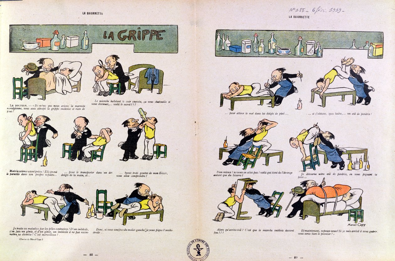 Die Spanische Grippe, aus 