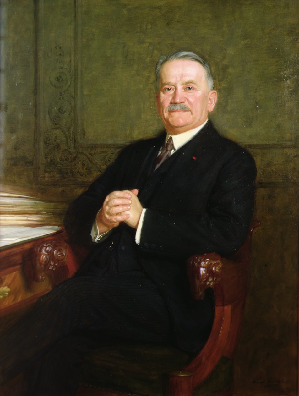 Porträt von Gaston Doumergue, 1926 von Marcel Andre Baschet