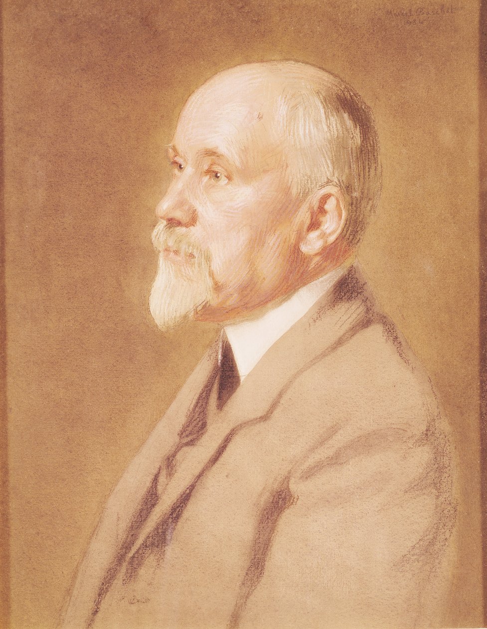 Porträt von Raymond Poincare (1860-1934) von Marcel Andre Baschet