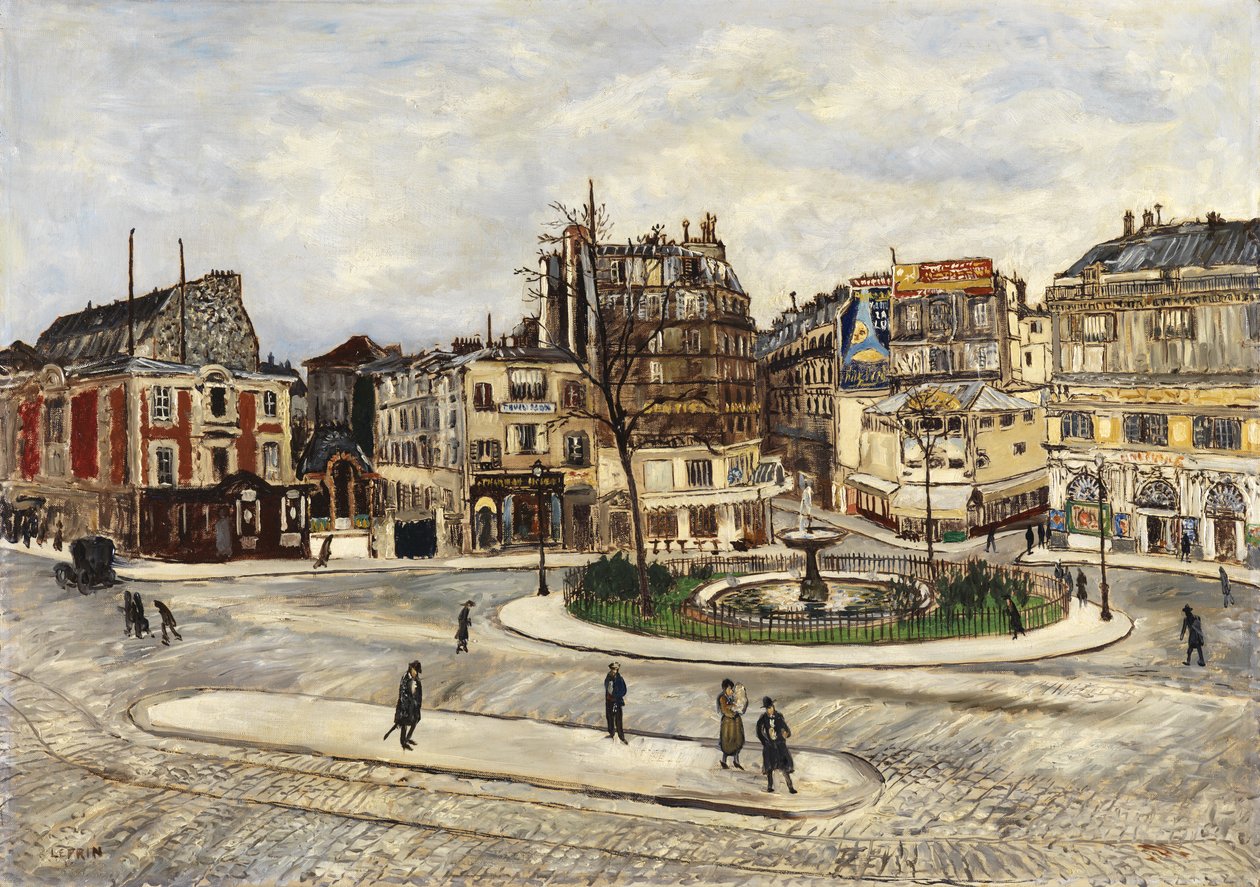 La Place Pigalle, ca. 1924 von Marcel Leprin