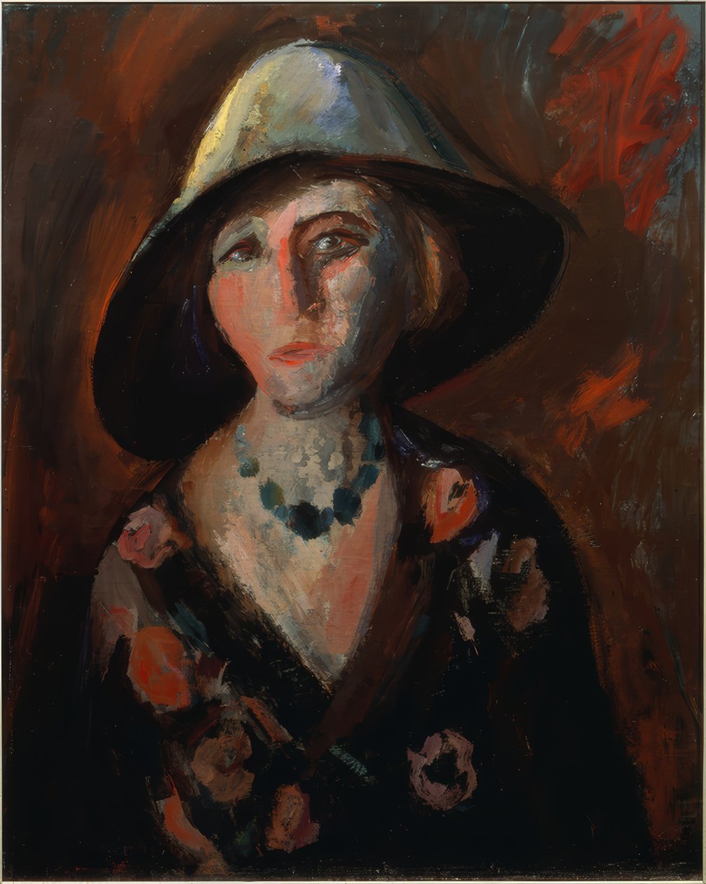 Porträt von Madame Millett von Marcel Poncet
