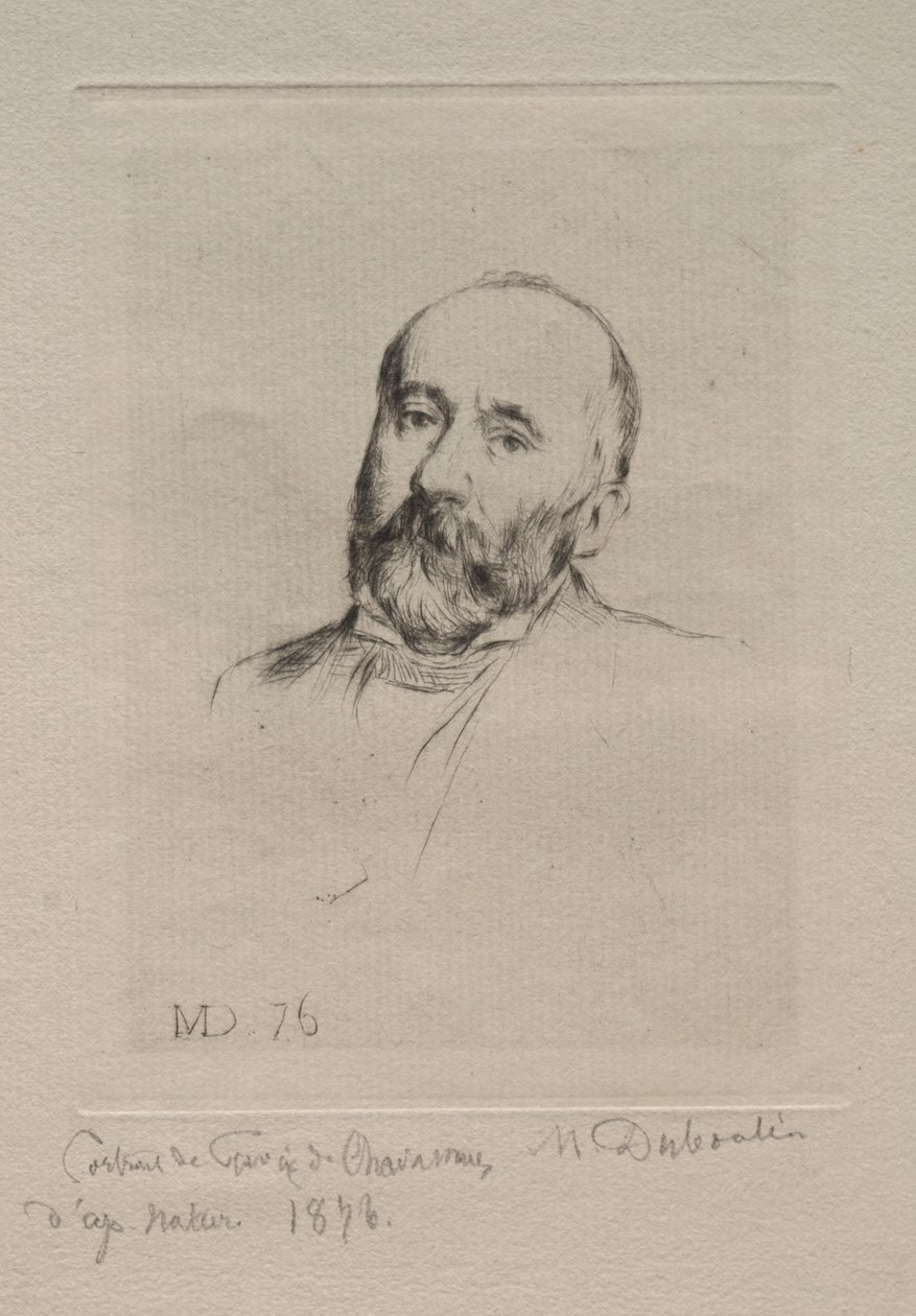 Puvis de Chavannes von Marcellin Gilbert Desboutin