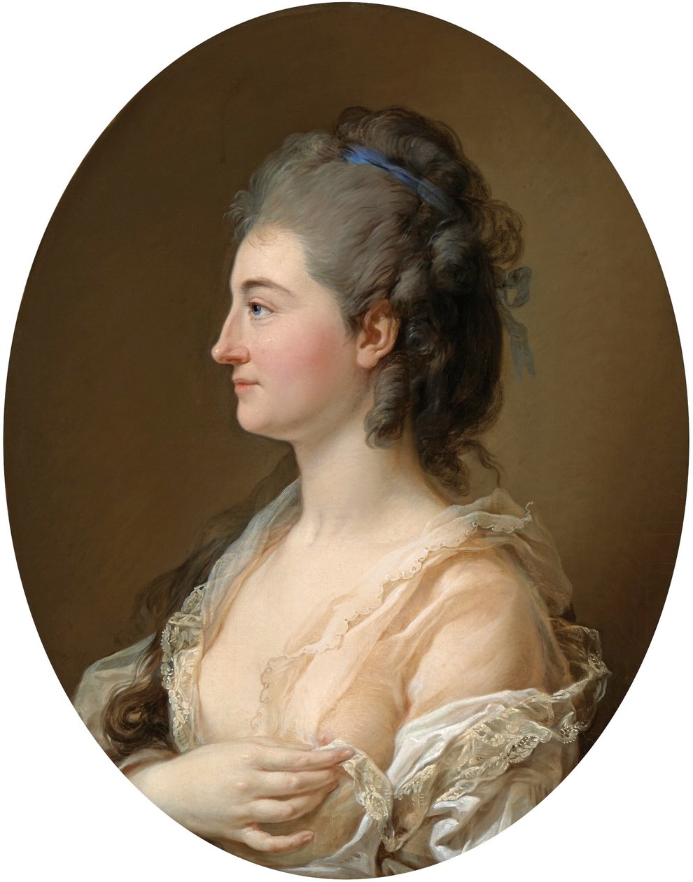 Porträt von Catherina Gattai Tomatis (Thomatis) von Marcello Bacciarelli