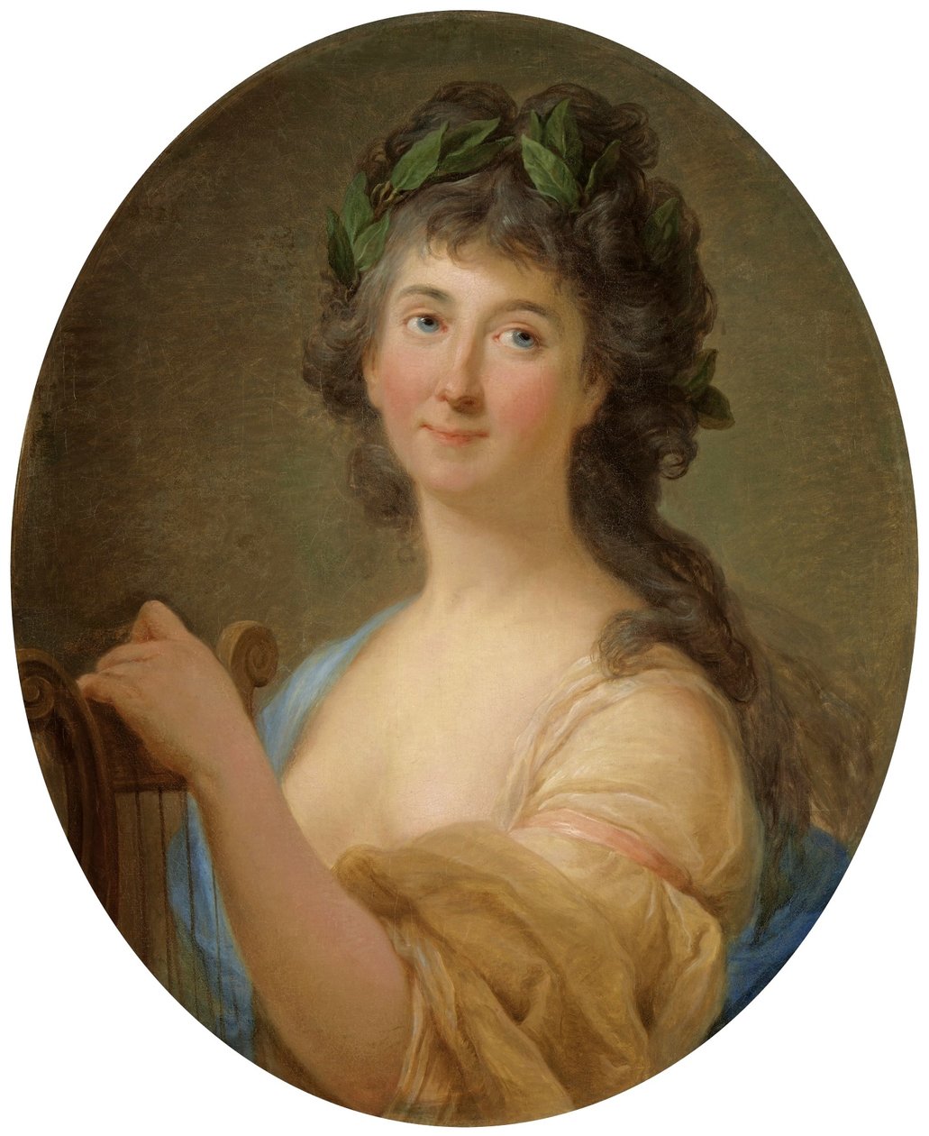 Porträt von Katarzyna Gattai Tomatis als Muse von Marcello Bacciarelli