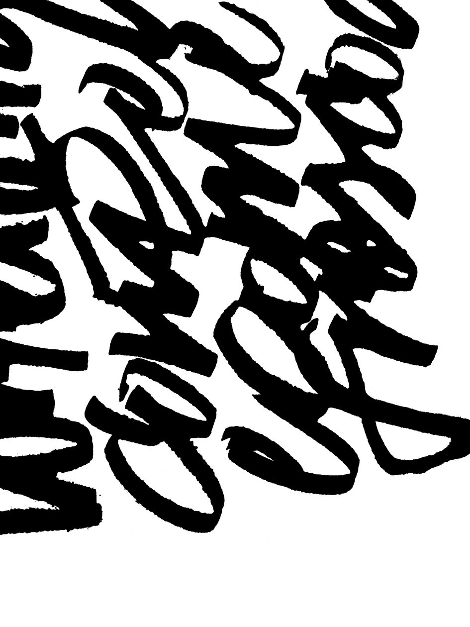 Asemische Schrift von Marco Campedelli