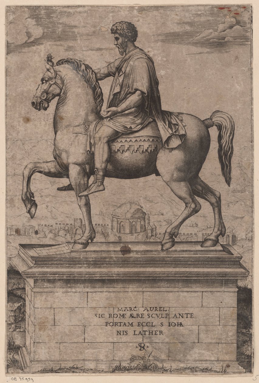 Reiterstandbild von Marcus Aurelius von Marco Dente