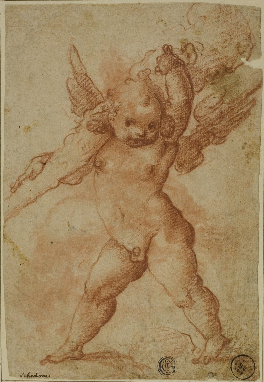 Putto mit Keule des Herkules von Marco Marchetti