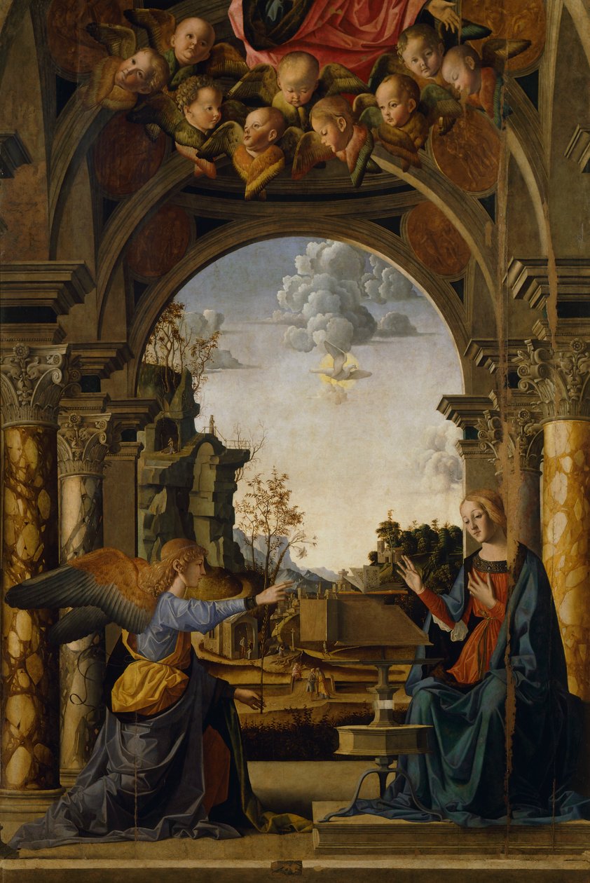 Verkündigung von Marco Palmezzano
