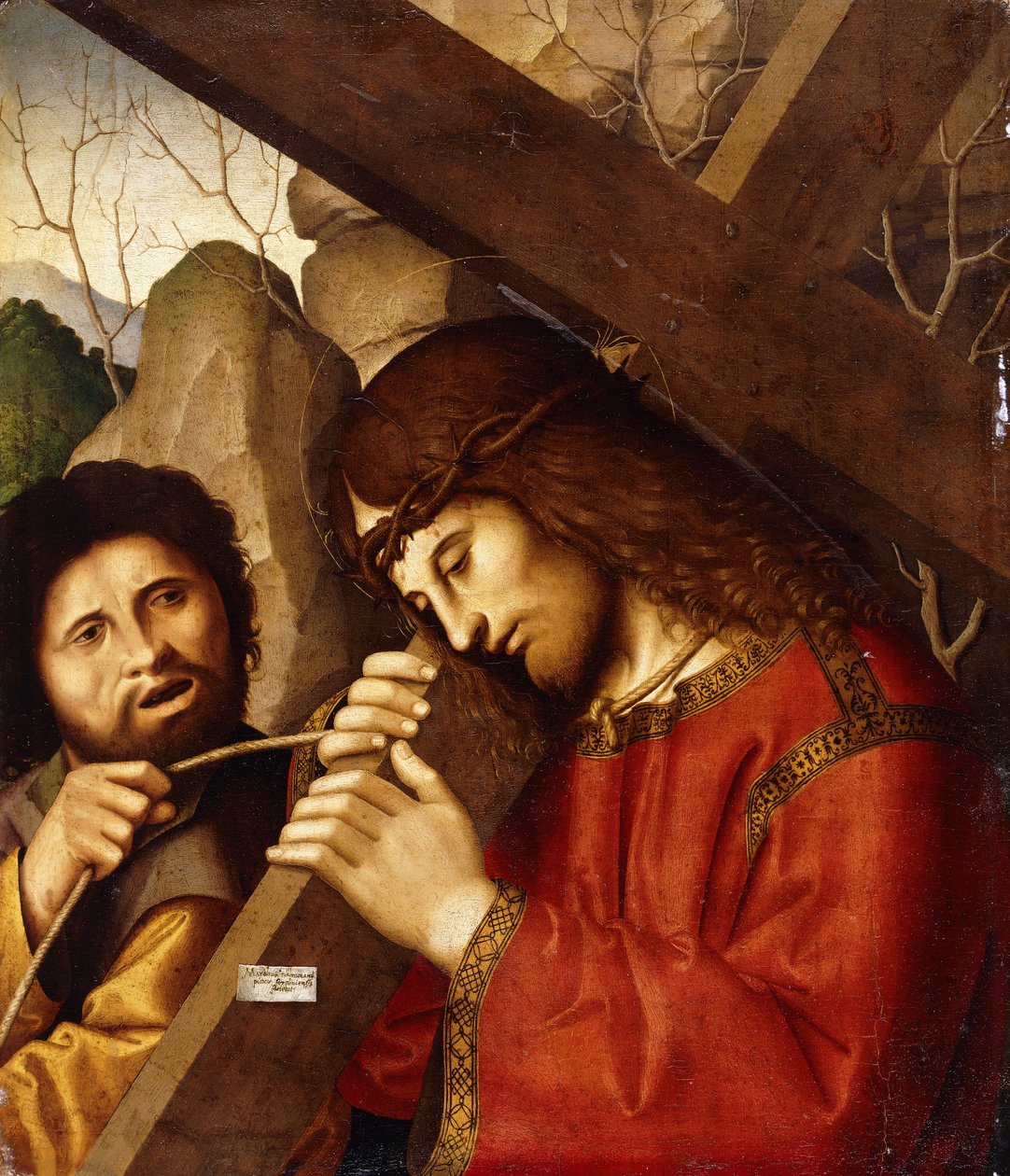 Christus trägt das Kreuz von Marco Palmezzano