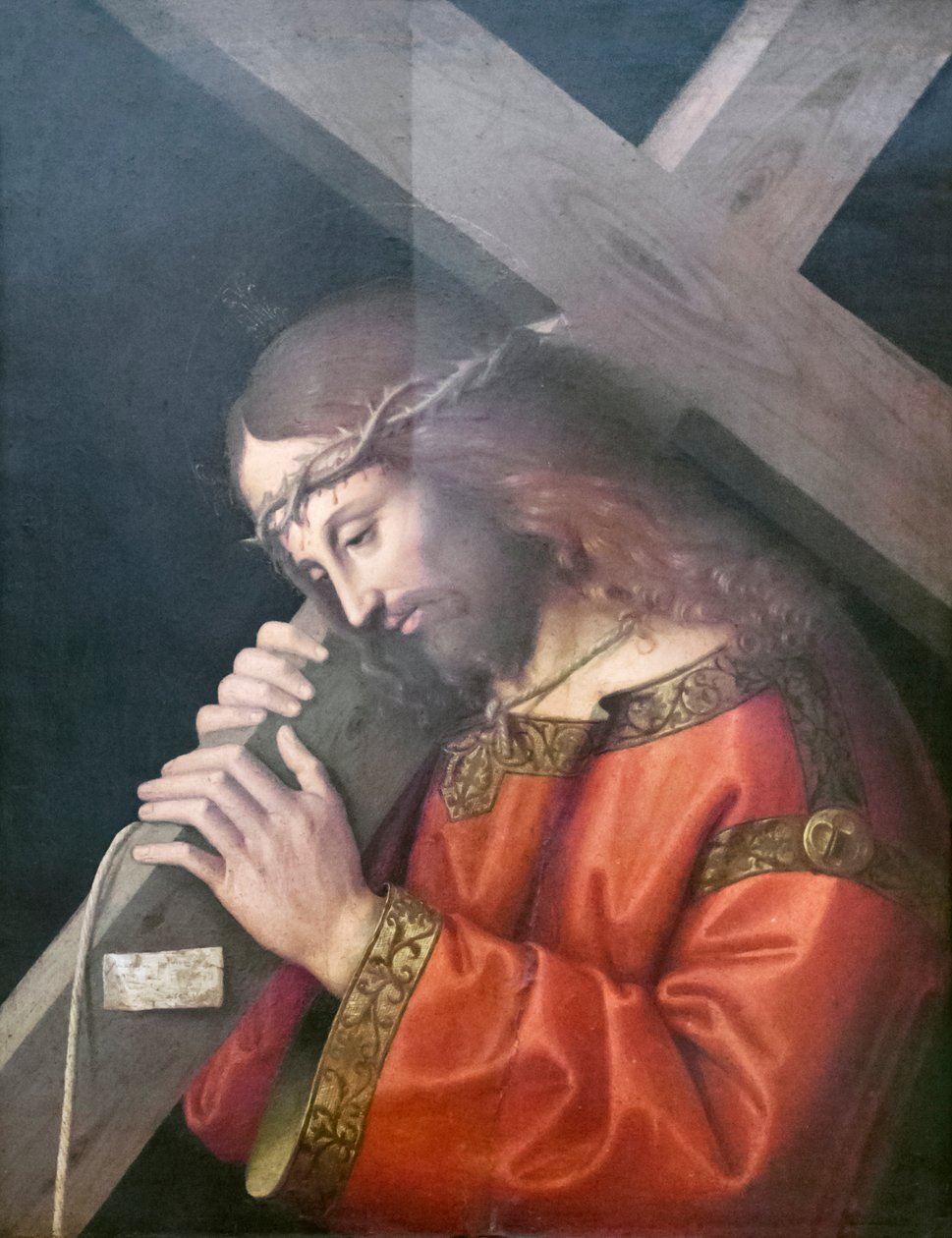 Jesus trägt das Kreuz von Marco Palmezzano