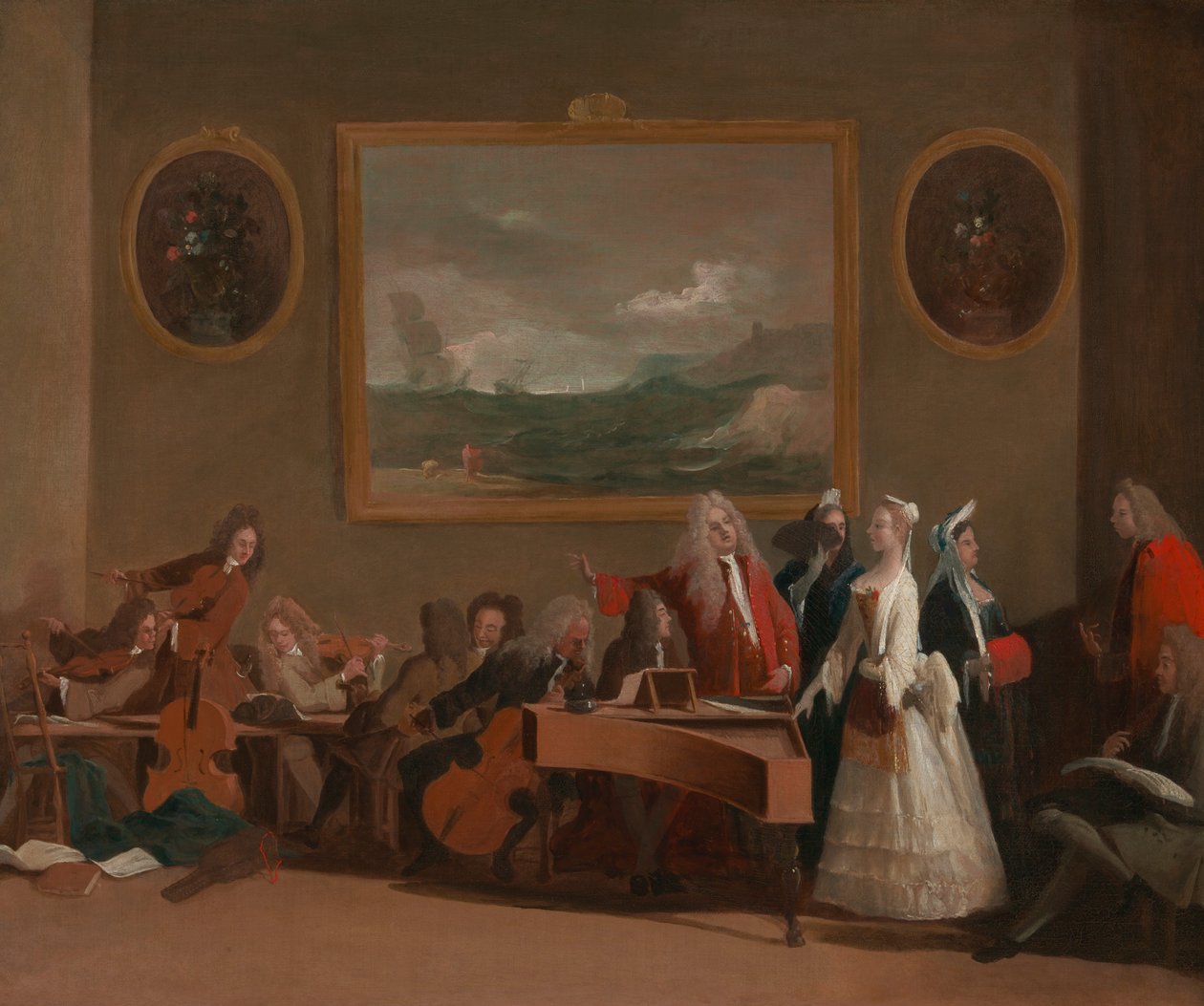 Probe einer Oper von Marco Ricci