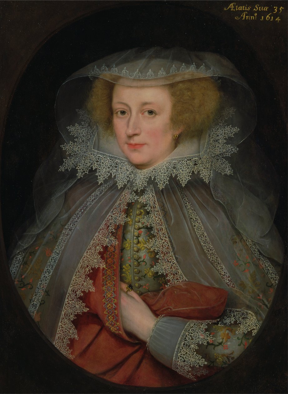 Catherine Killigrew, Lady Jermyn von Marcus Gheeraerts the Younger
