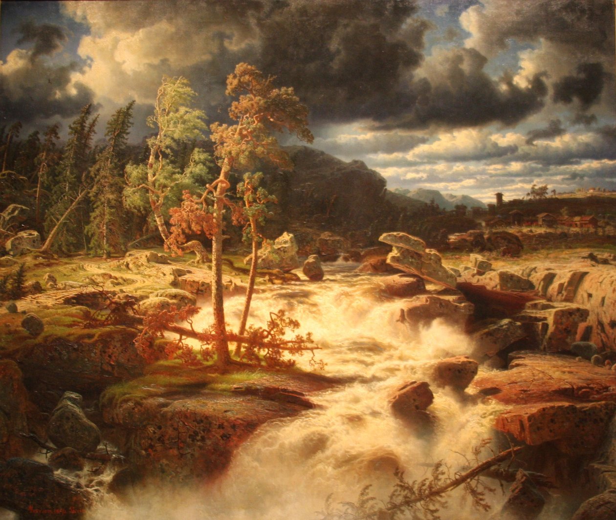 Wasserfall in Småland von Marcus Larson