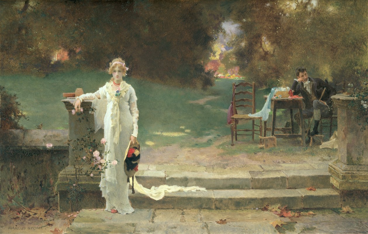 Eine vorbeiziehende Wolke von Marcus Stone