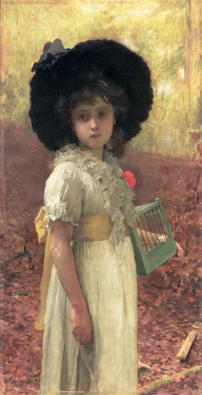 Der verlorene Vogel von Marcus Stone