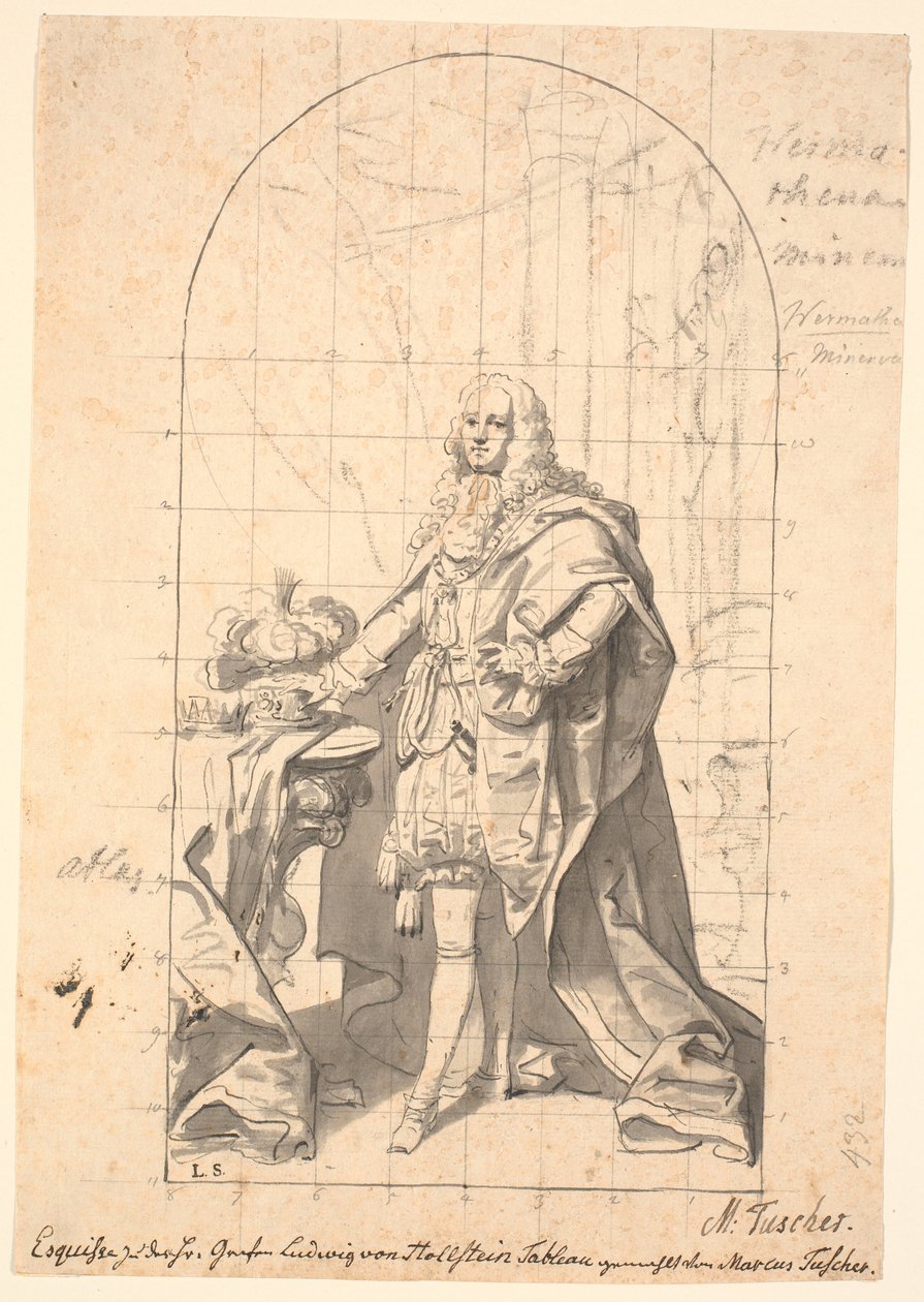 Graf, Geheimerat J.L. Holstein von Marcus Tuscher