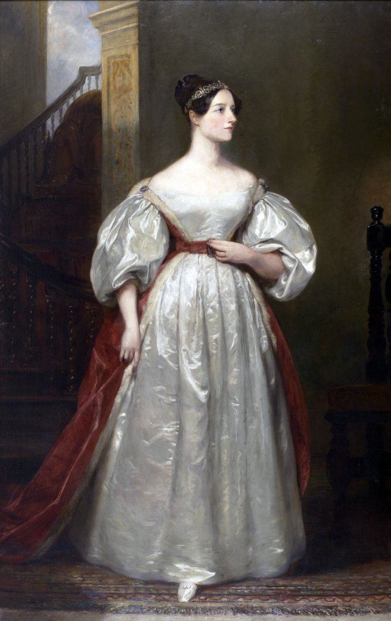 Porträt von Ada Lovelace von Margaret Sarah Carpenter