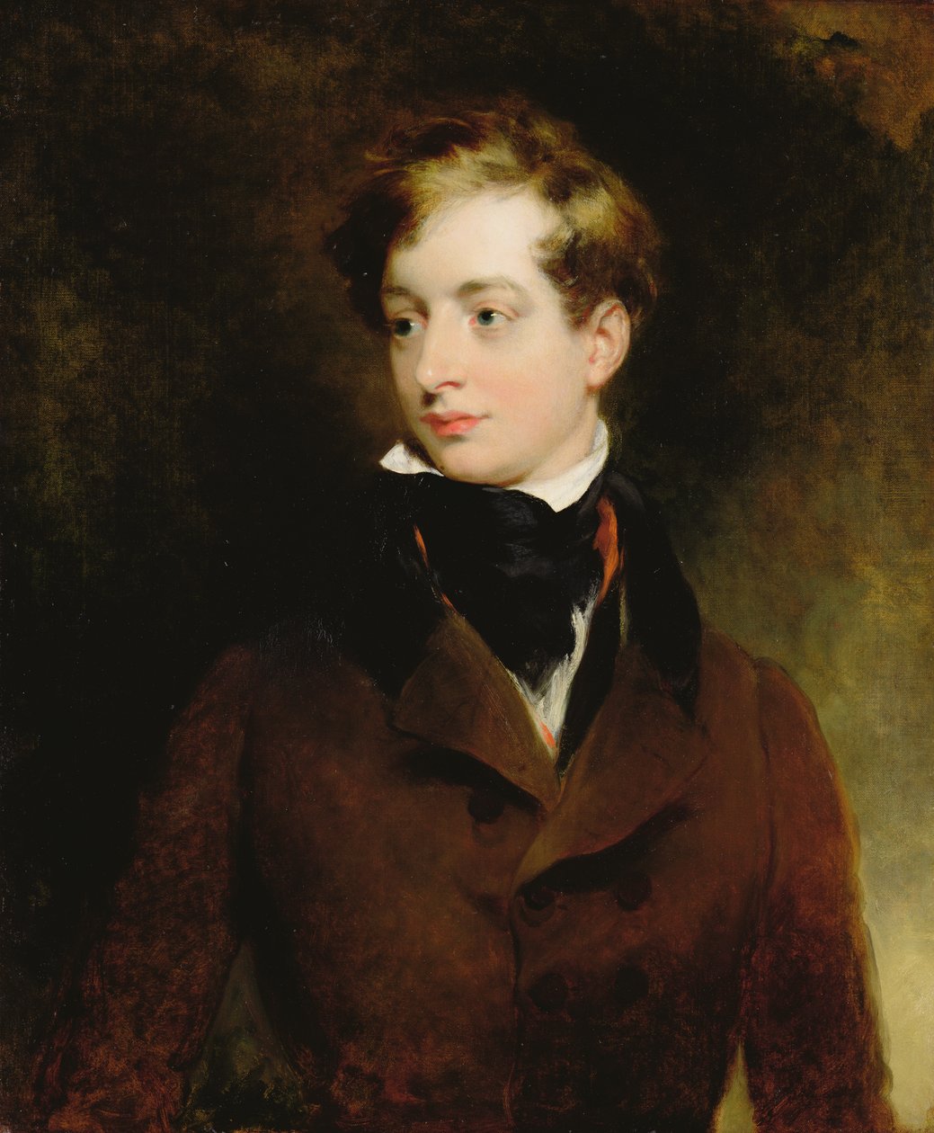 Porträt eines jungen Mannes von Margaret Sarah Carpenter