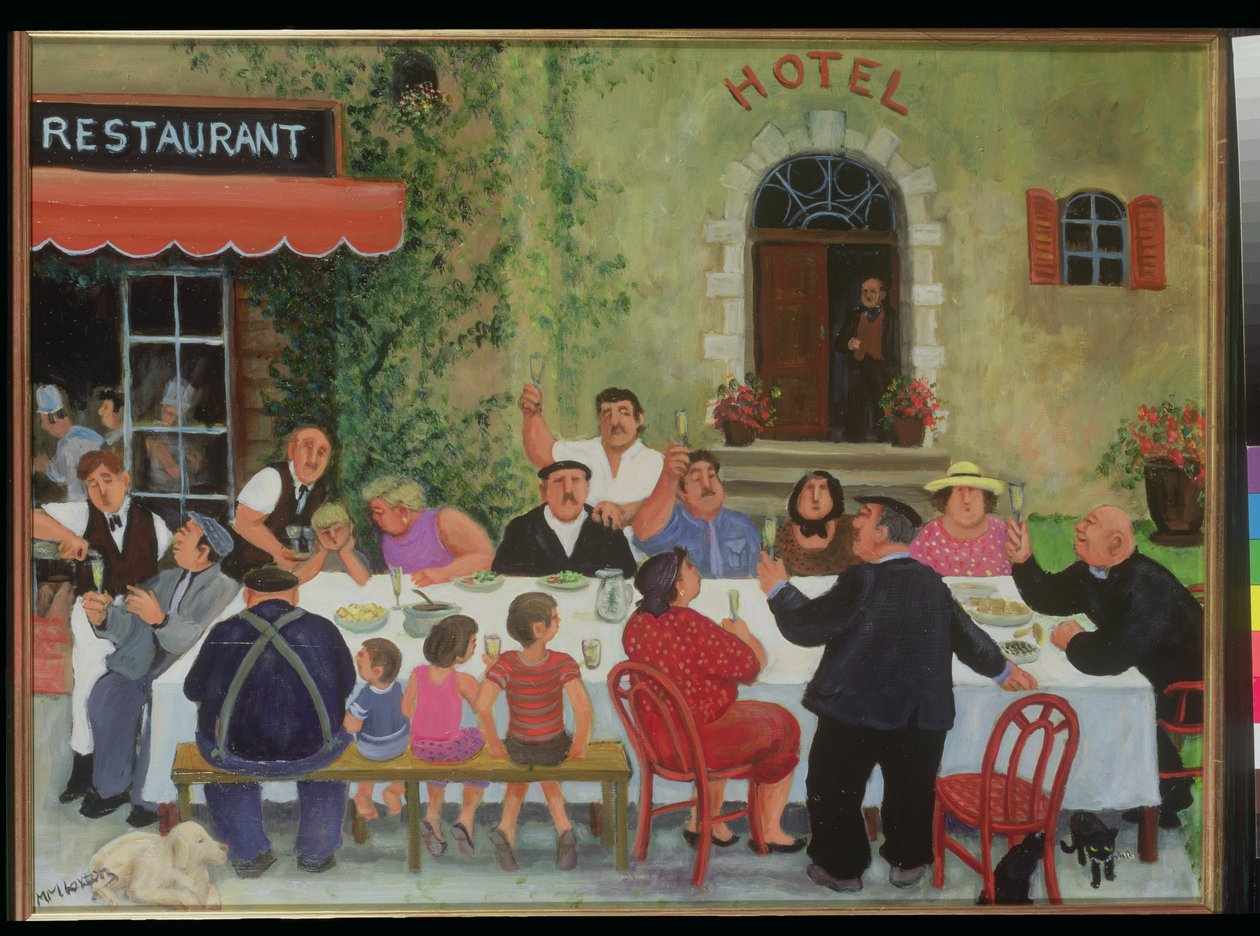 Feier von Margaret Loxton