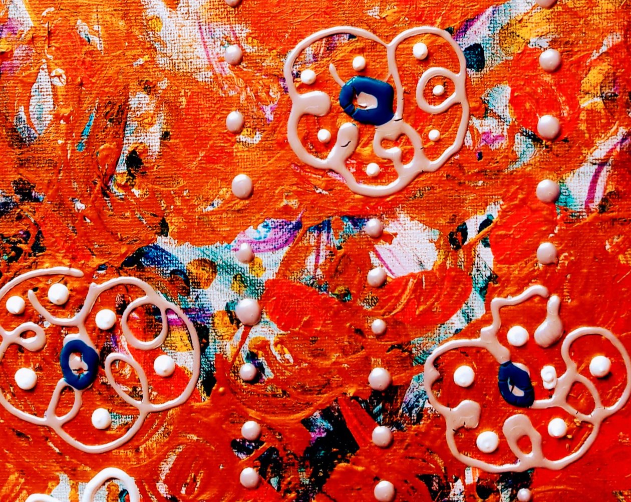 Die Harmonie auf dem Blumenfeld von Margareta Uliarte