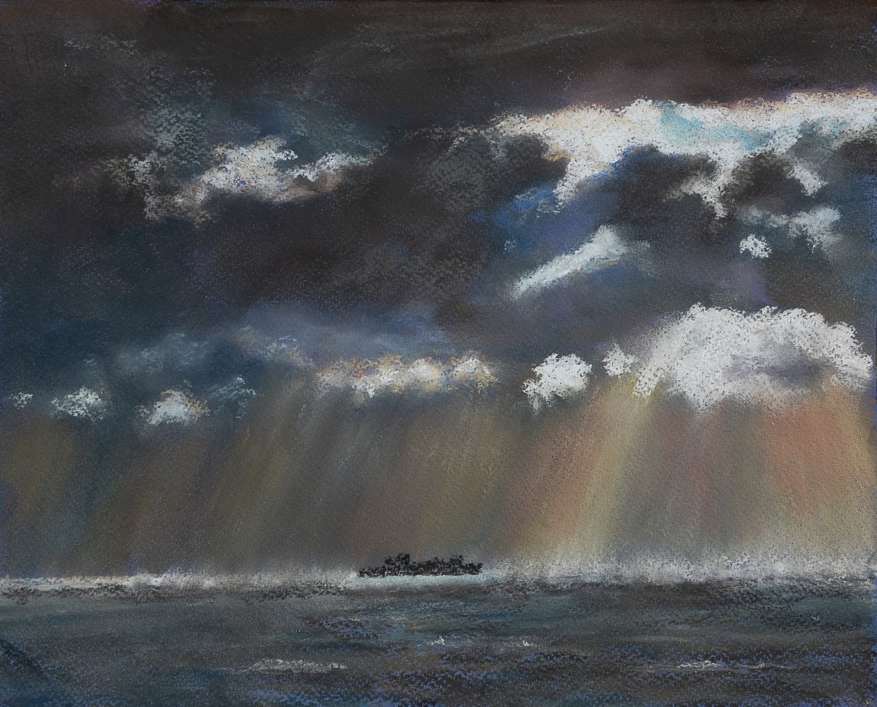 Sturmböen auf See von Margo Starkey