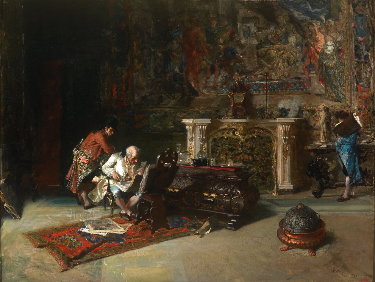 Der Drucksammler von Marià Fortuny Marsal