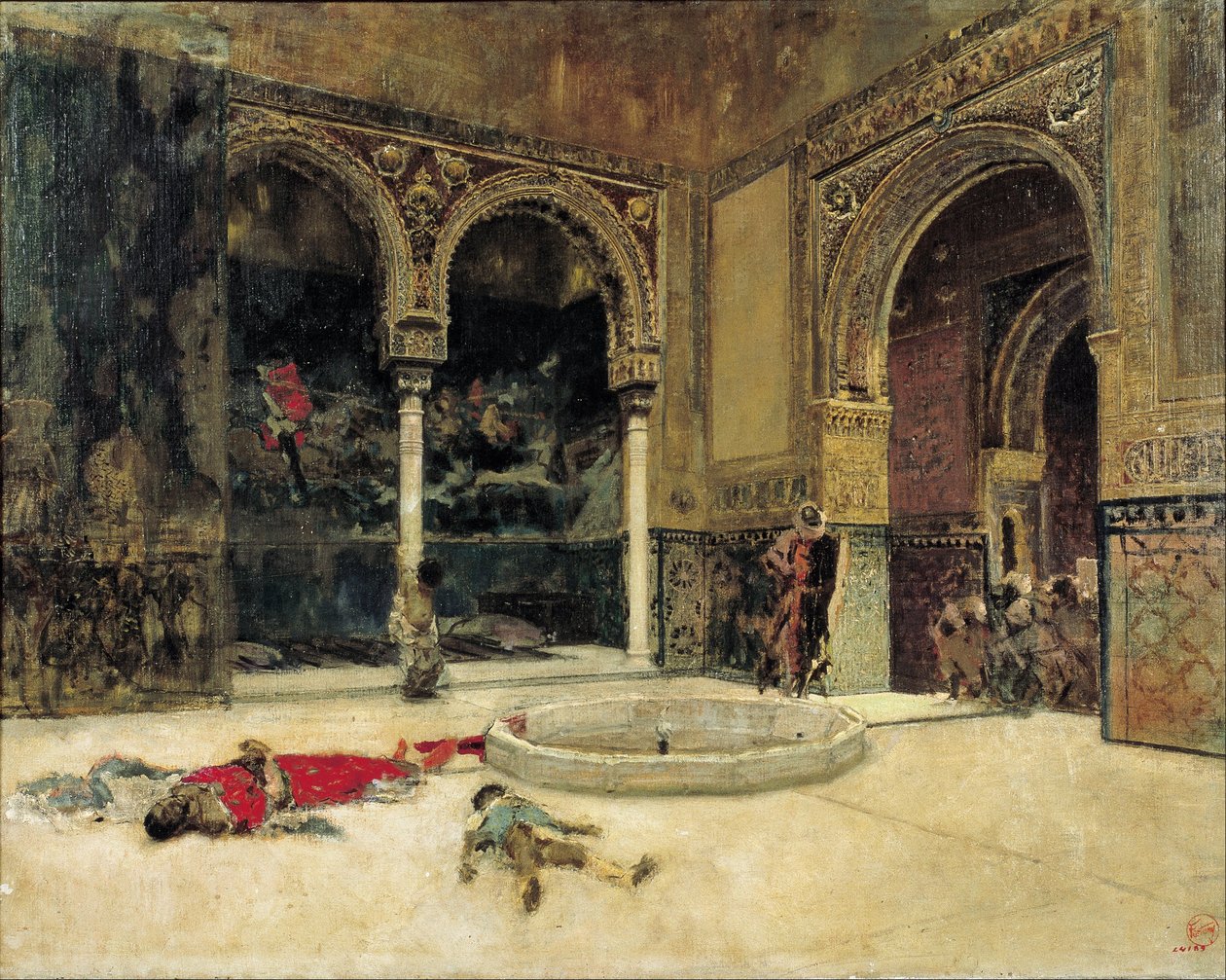 Die Ermordung der Abencerrajes von Marià Fortuny Marsal