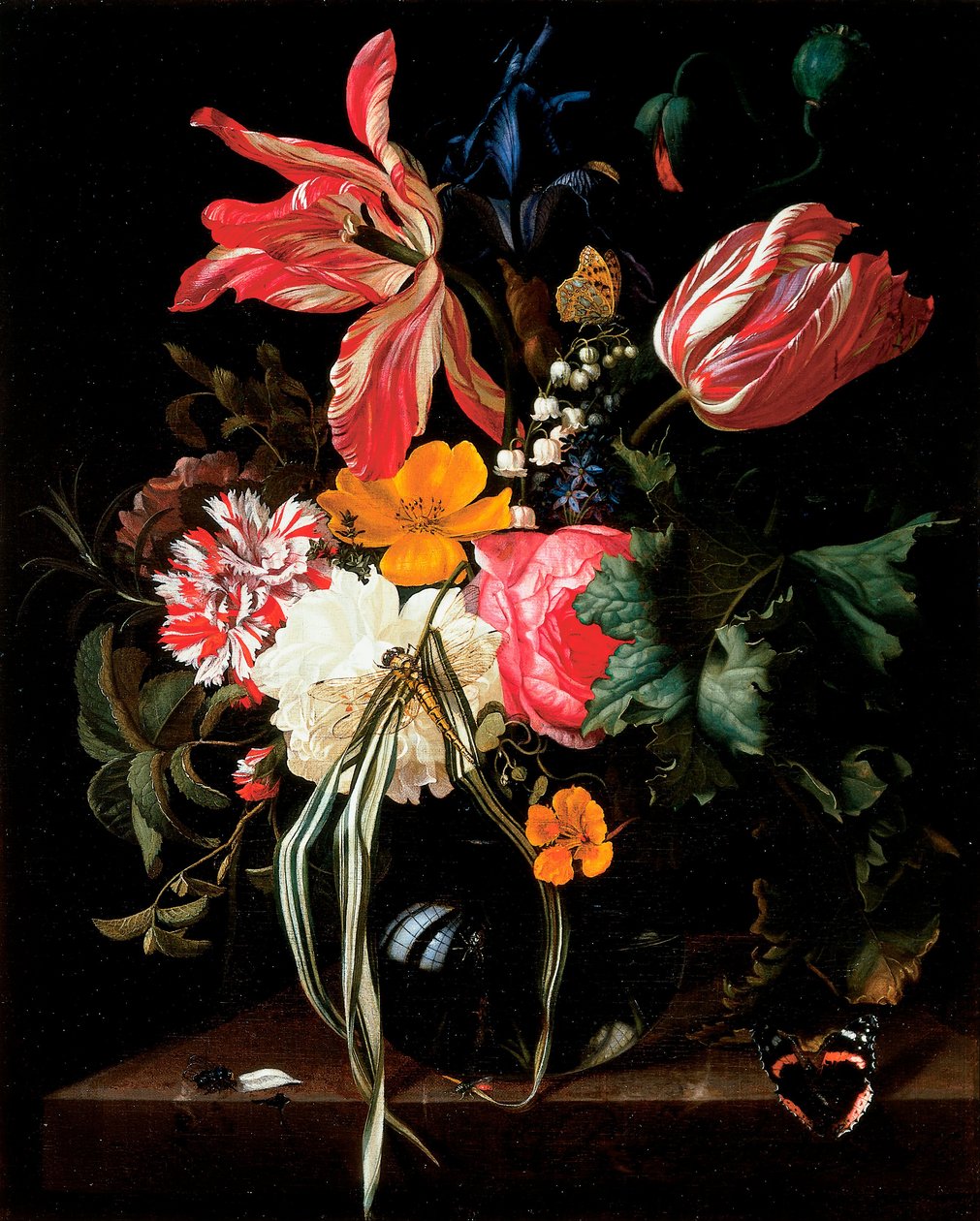 Blumenstillleben von Maria van Oosterwijck