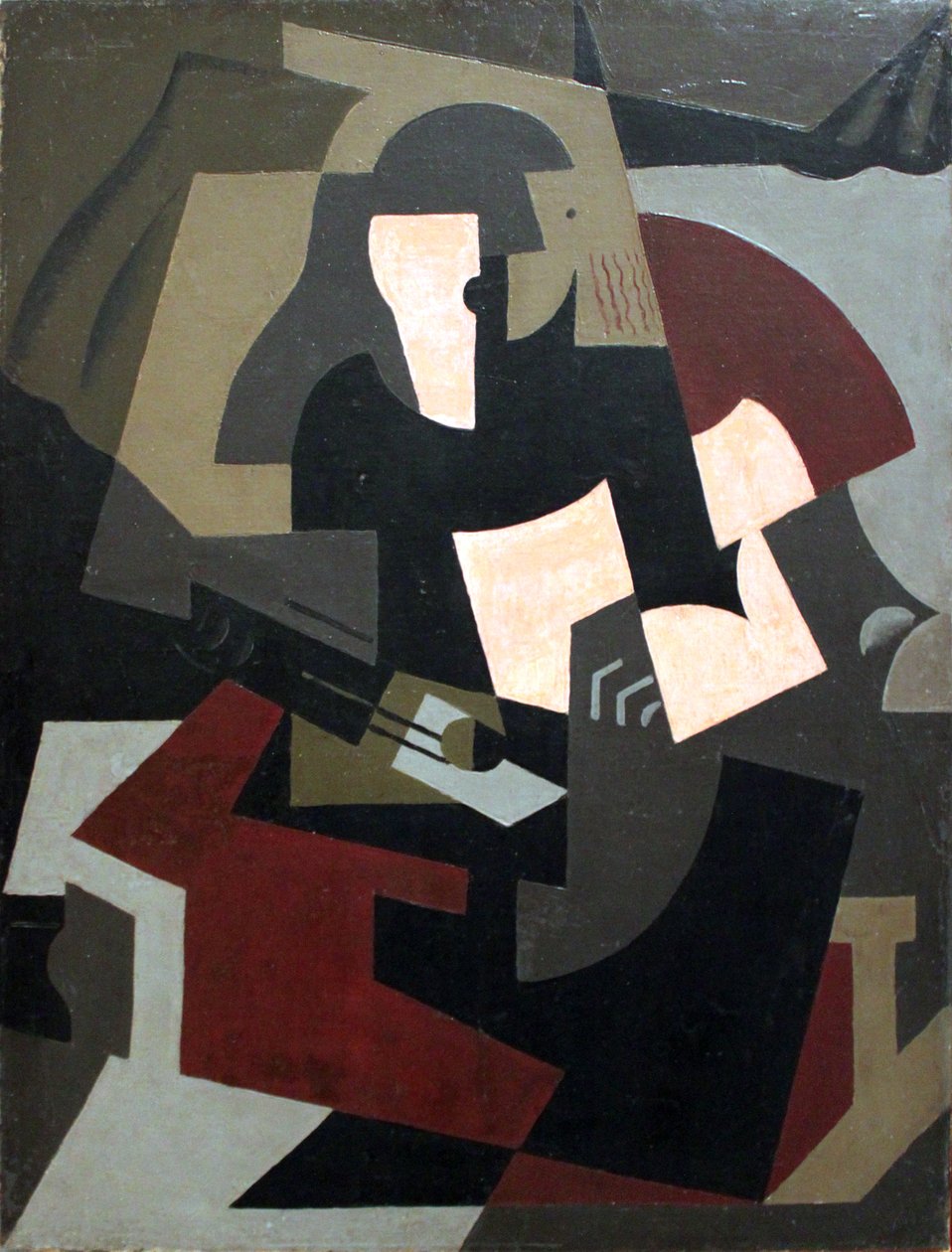 Frau mit Gitarre von Maria Blanchard