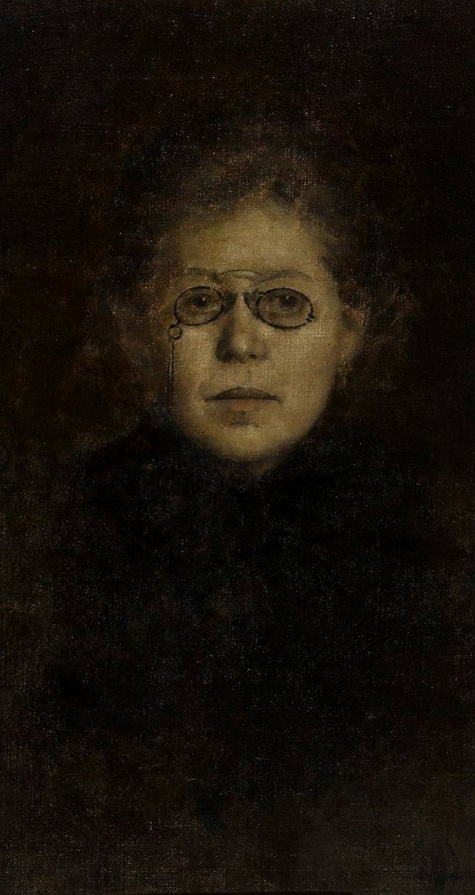 Porträt von Maria Konopnicka von Maria Dulebianka