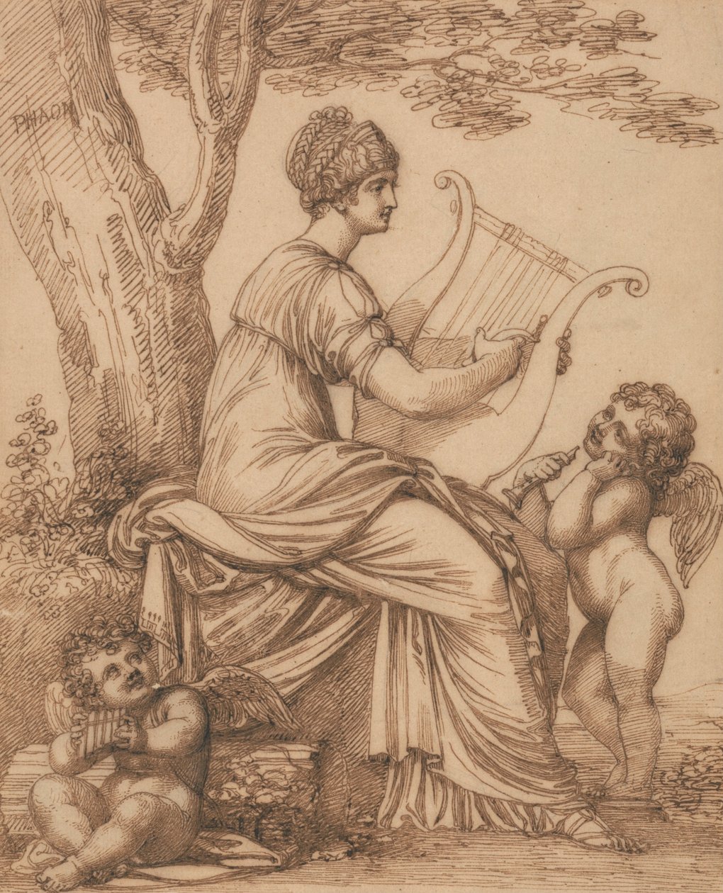 Sappho von Maria Hadfield Cosway