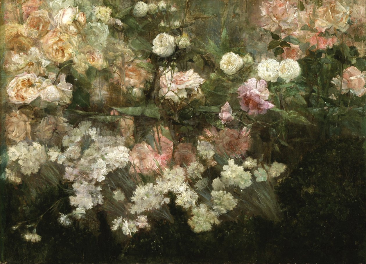 Garten im Mai von Maria Oakey Dewing