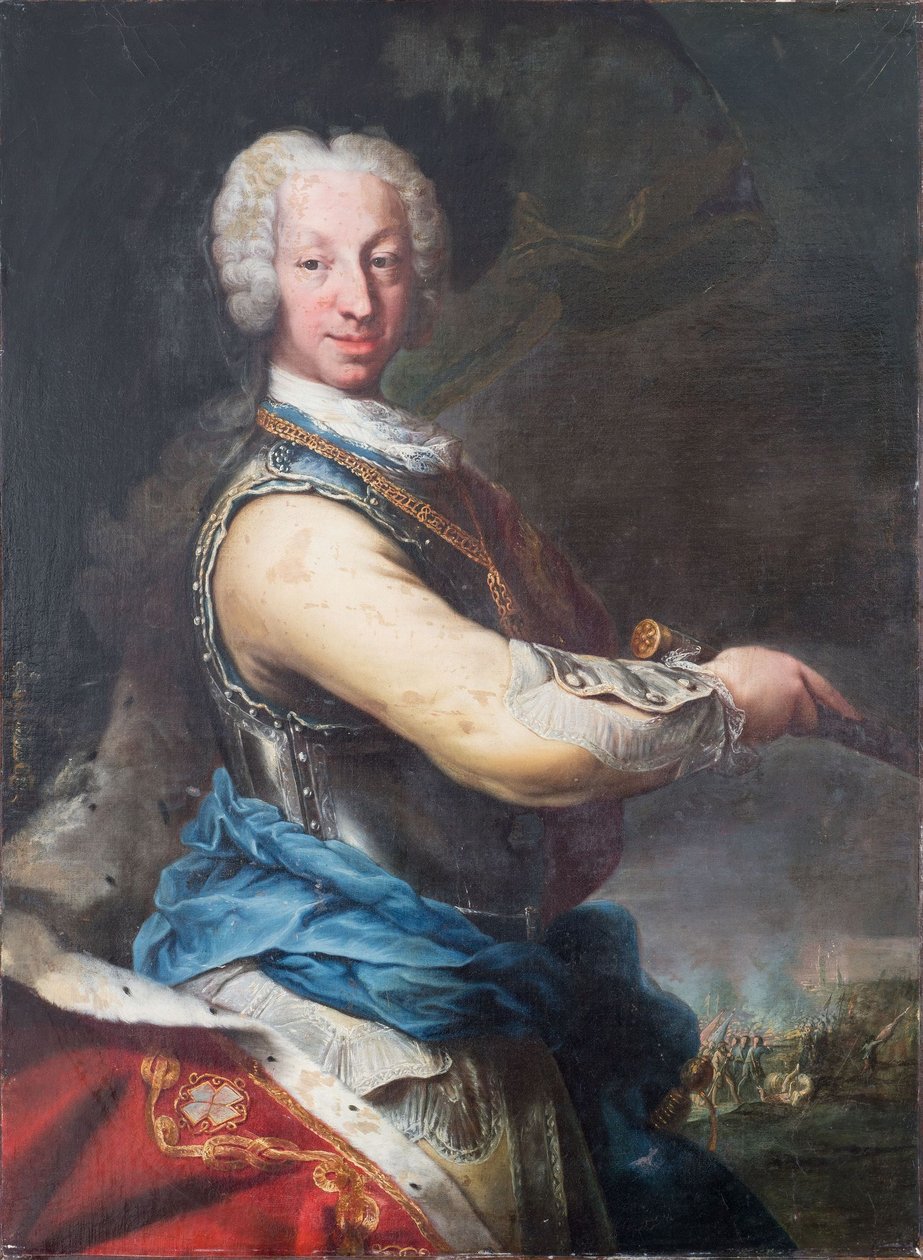 Porträt von Karl Emanuel III. von Maria Giovanna Clementi