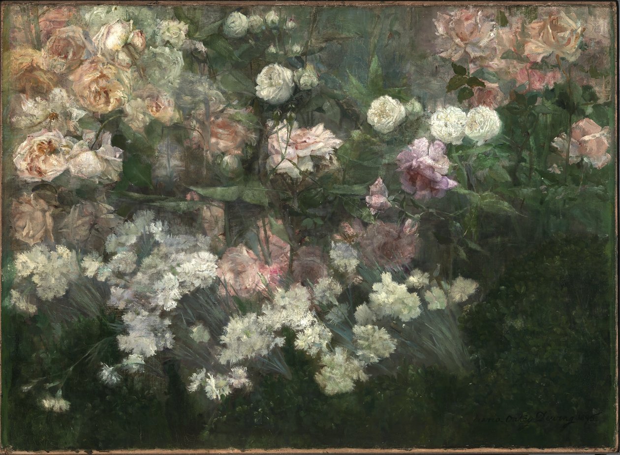 Garten im Mai von Maria Oakey Dewing