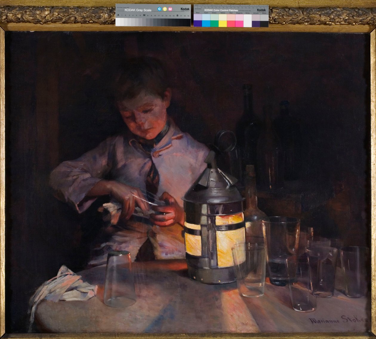 Laternenlicht von Marianne Stokes