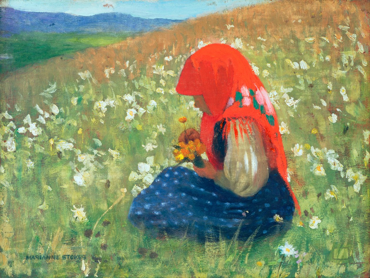 Mädchen aus der Tatra, ca. 1905-07 von Marianne Stokes