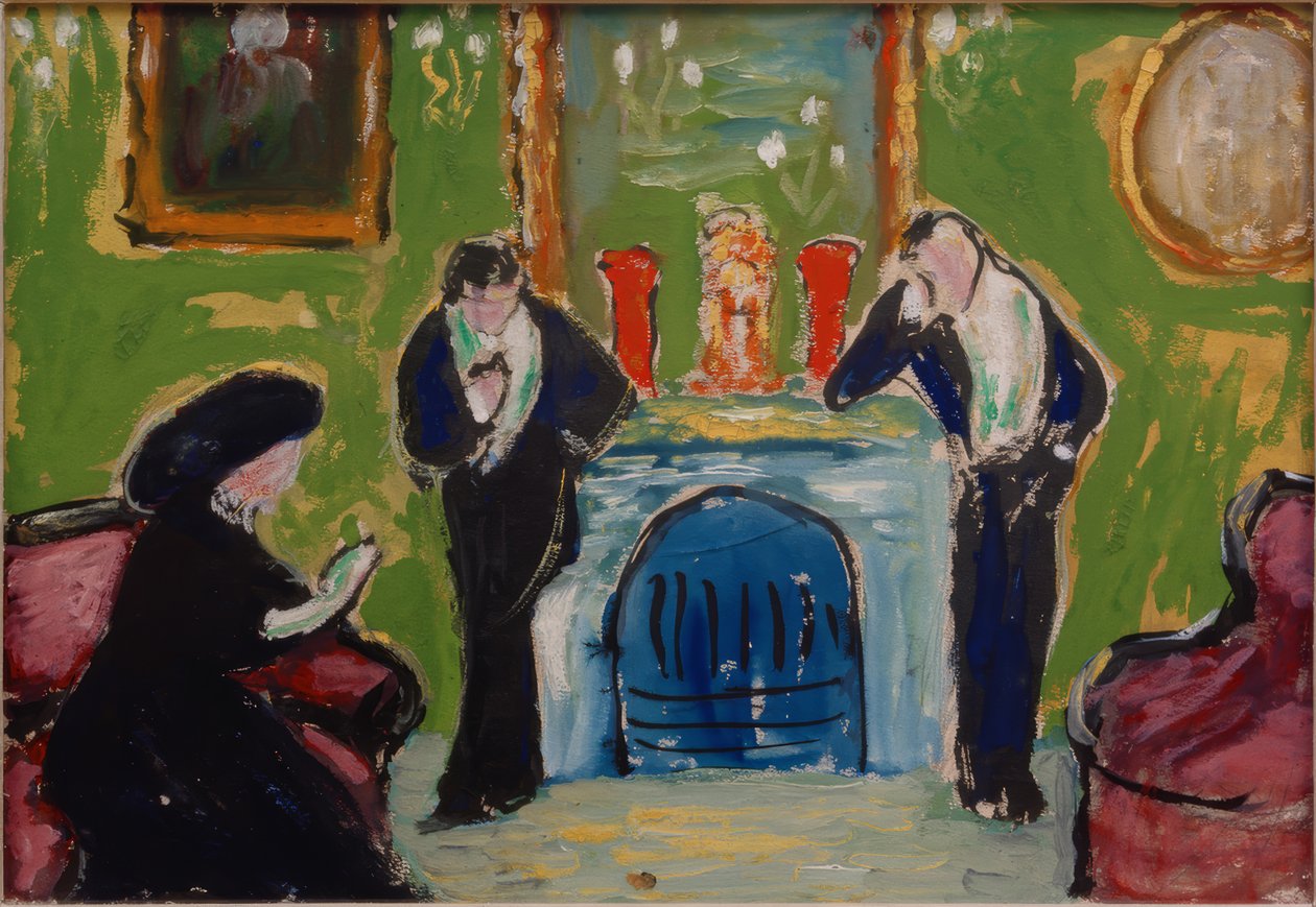 Am Kamin von Marianne von Werefkin