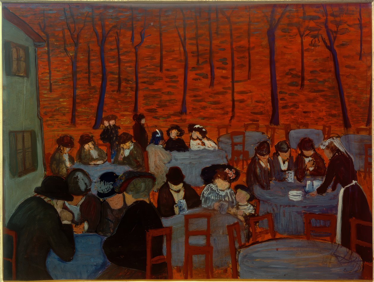 Biergarten von Marianne von Werefkin