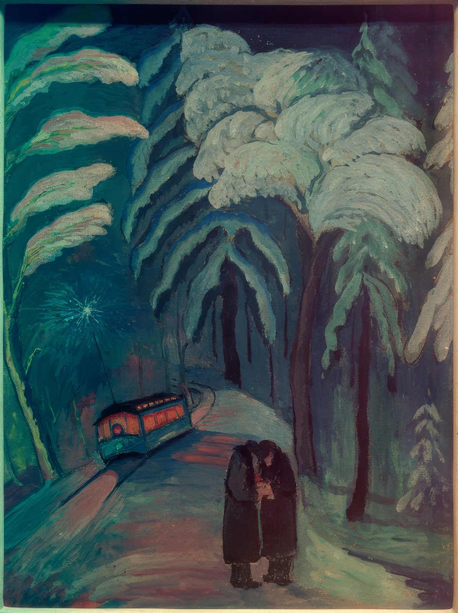 Blauer Funken von Marianne von Werefkin
