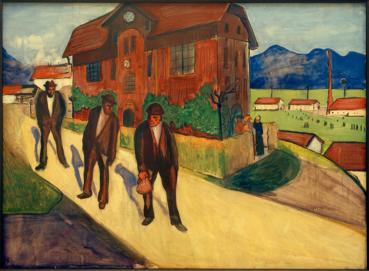 Feierabend (1909) von Marianne von Werefkin