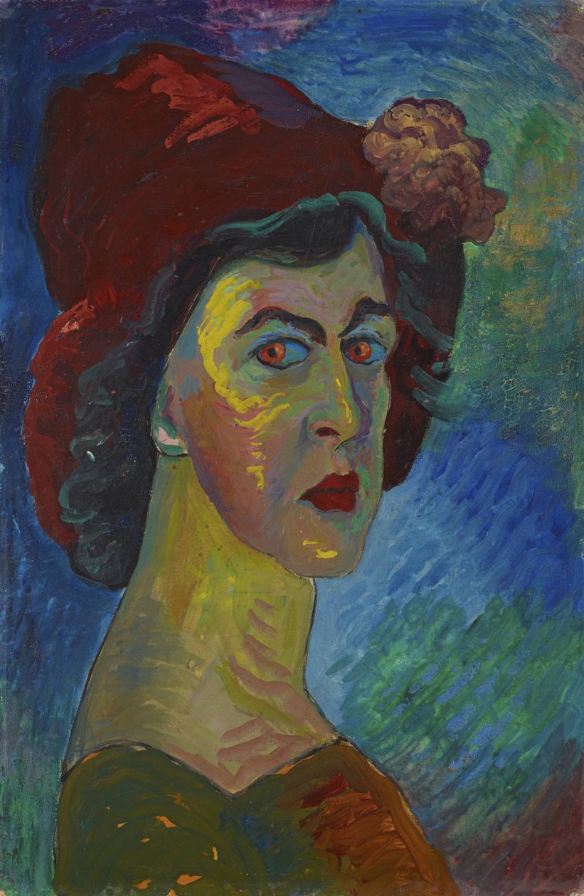 Selbstbildnis von Marianne von Werefkin