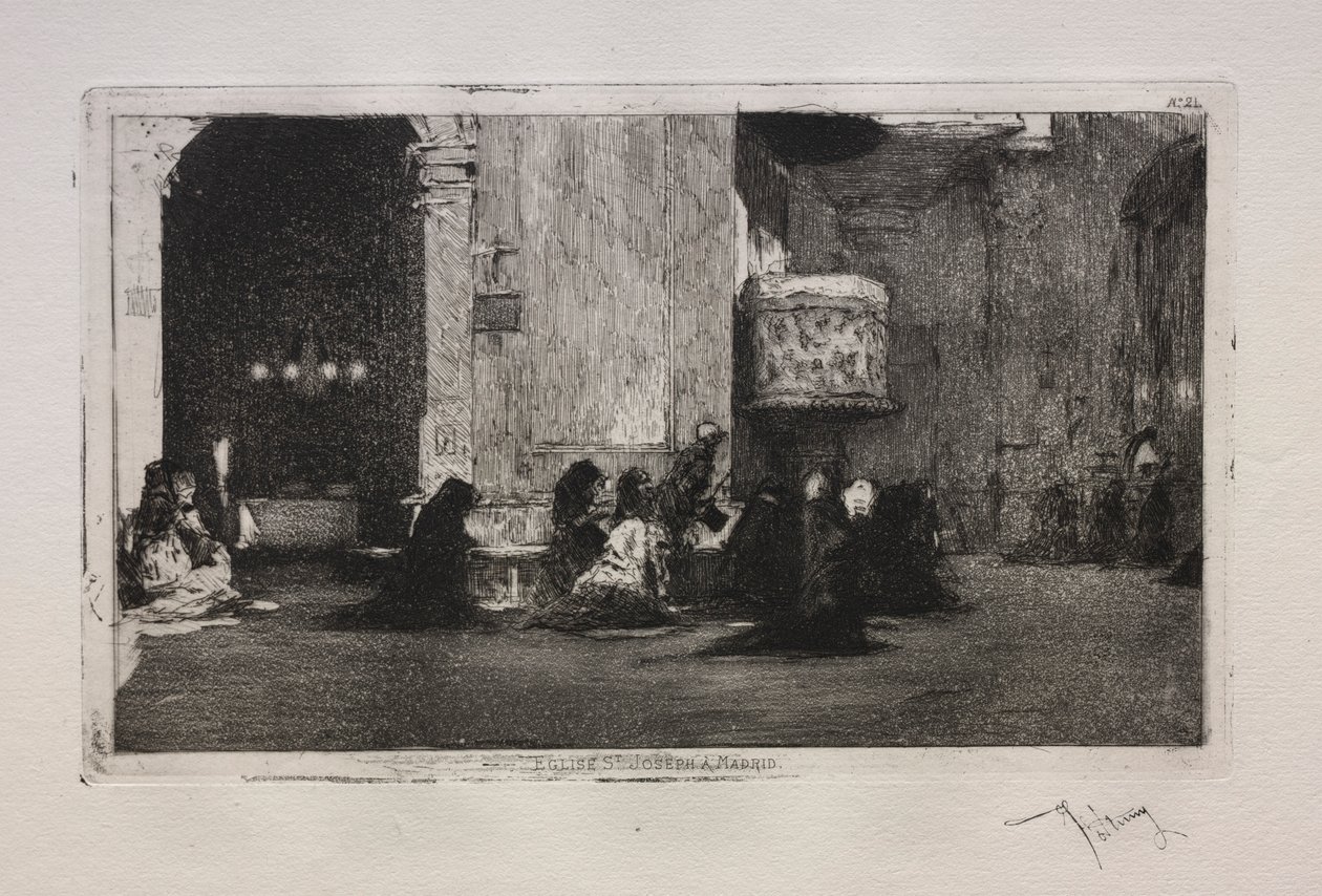Kirche des Heiligen Josef, Madrid von Mariano Fortuny y Marsal