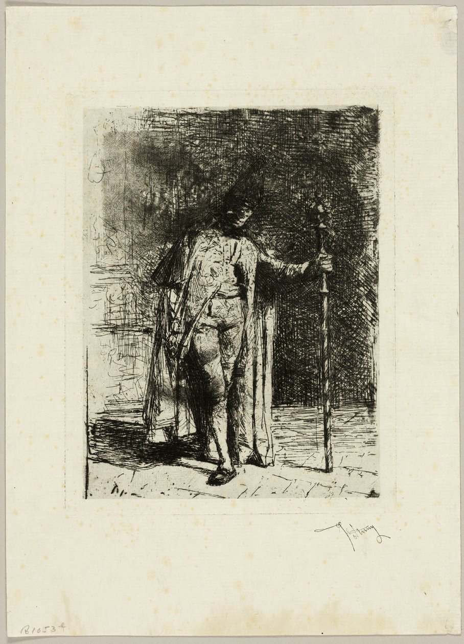 Ein Zeremonienmeister von Mariano Fortuny y Marsal