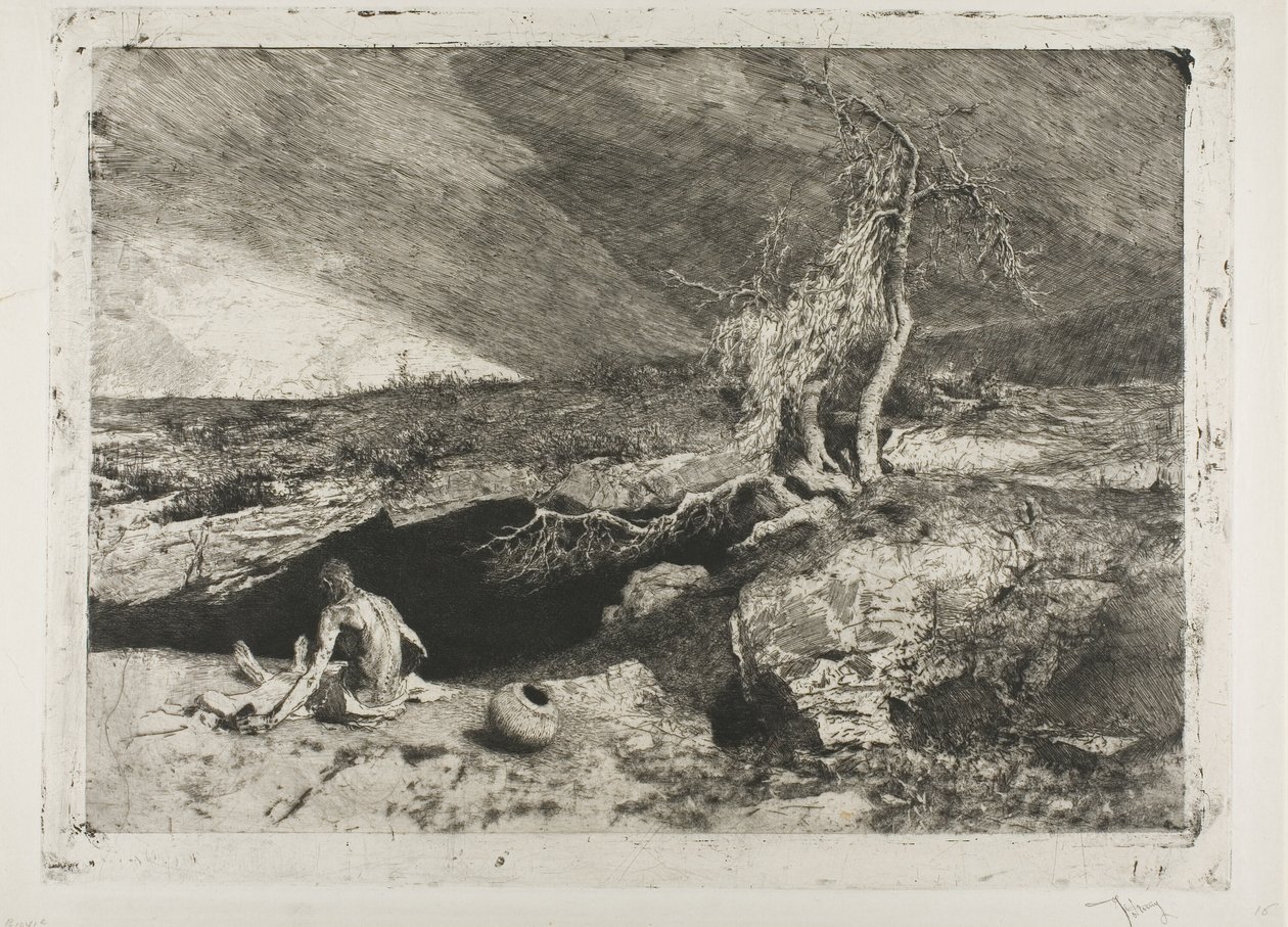 Der Einsiedler von Mariano Fortuny y Marsal