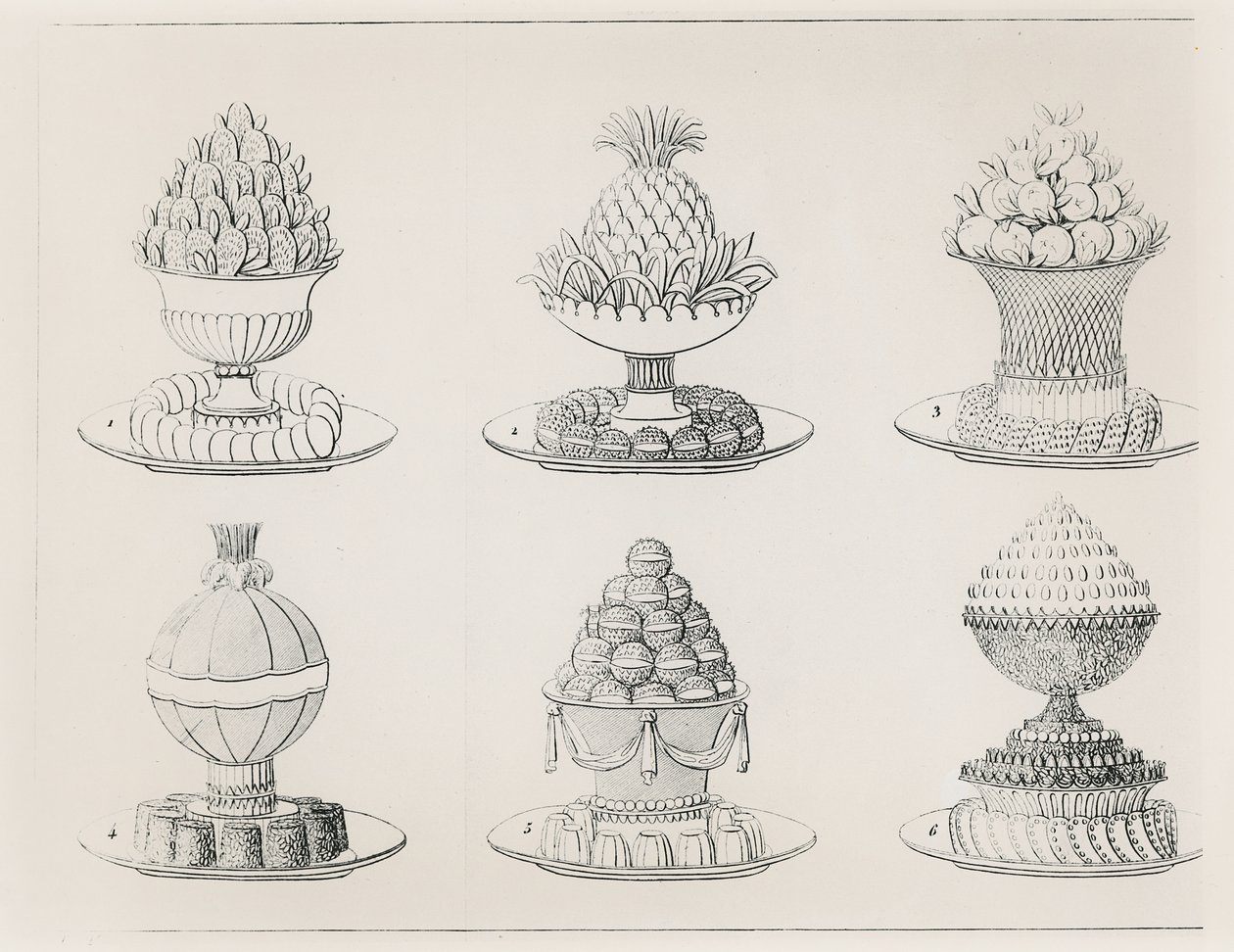 Entwürfe von Antoine Careme von Marie Antoine Careme