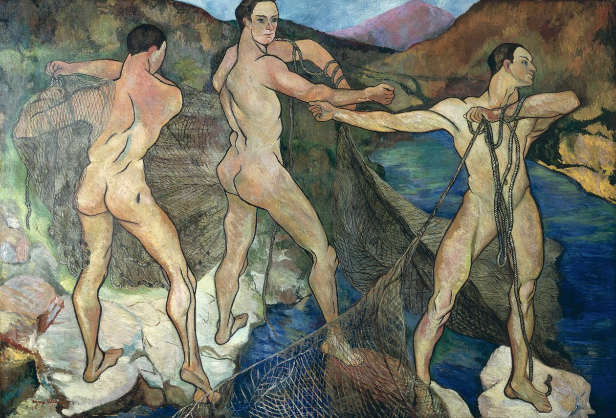 Das Netz auswerfen, 1914 von Marie Clementine (Suzanne) Valadon