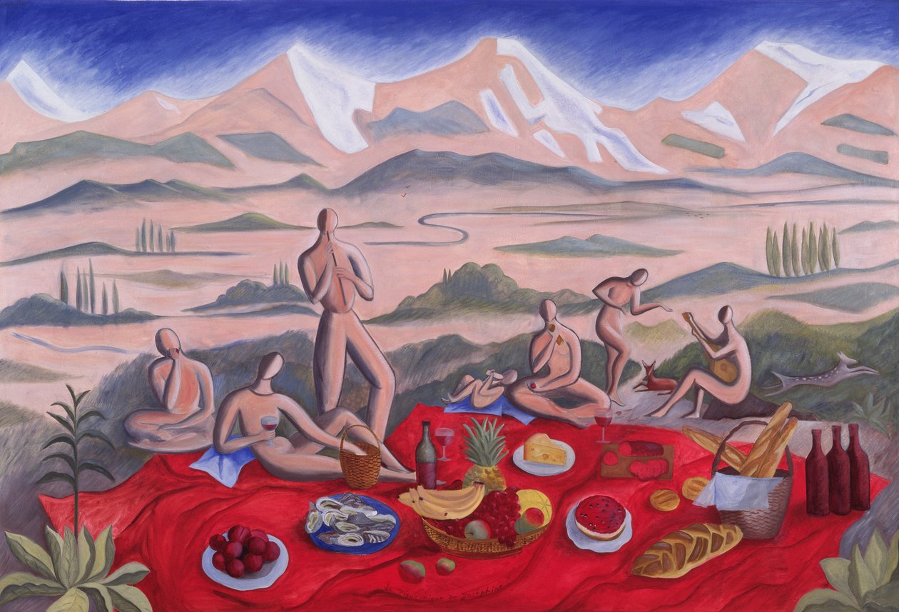 Das Picknick, 1992 von Marie Hugo