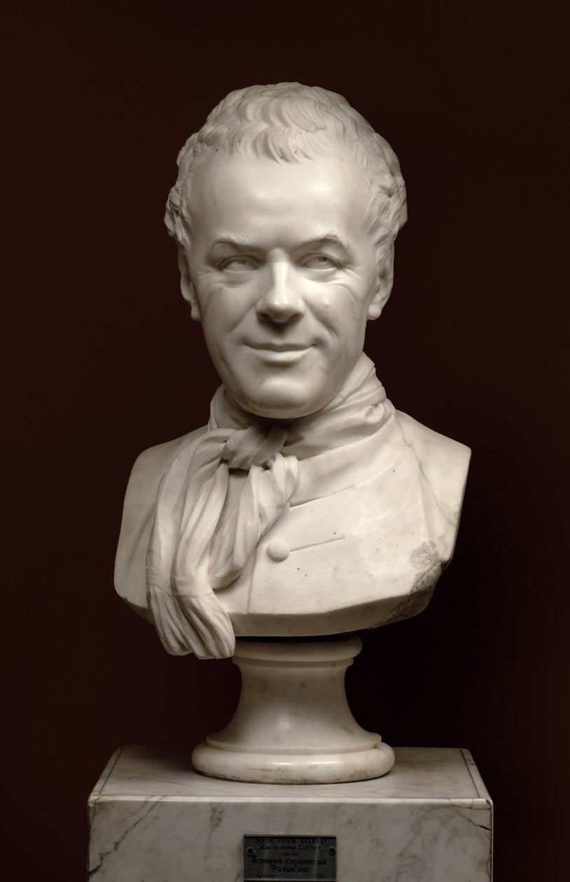 Porträtbüste Etienne Maurice Falconet, 1773 von Marie Anne Collot