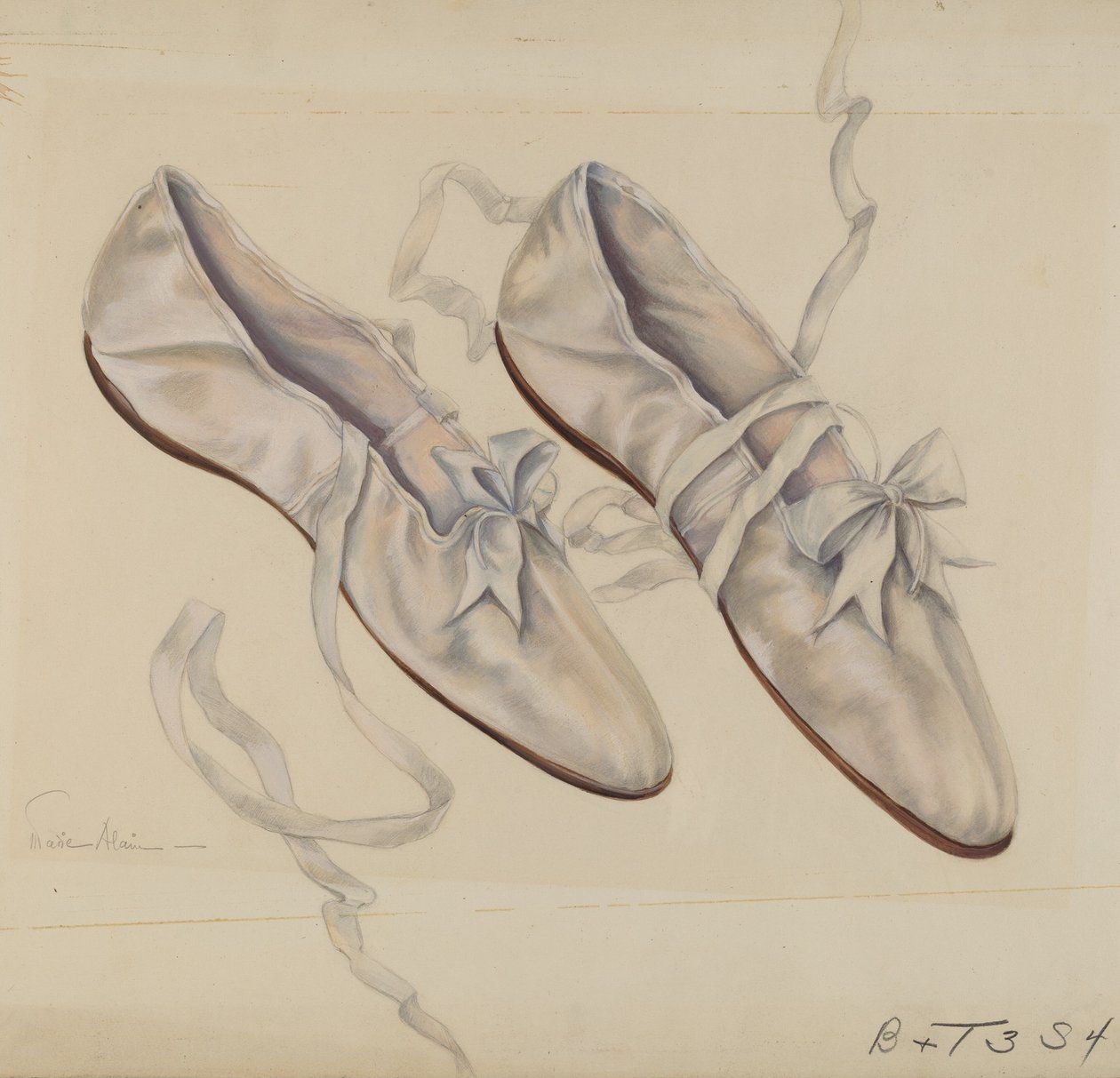 Gehschuhe, um 1936 von Marie Alain